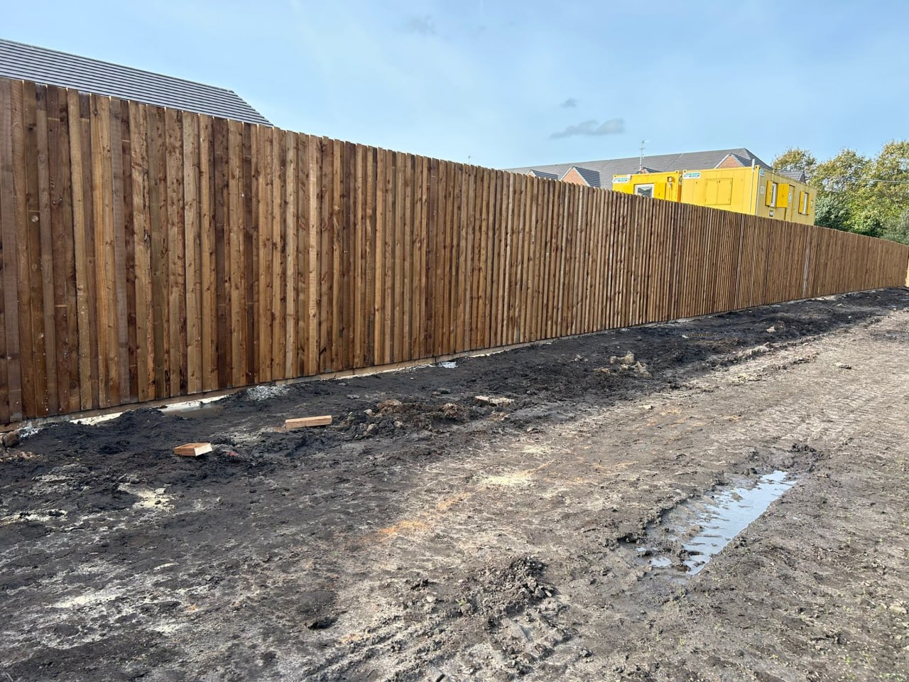 Quality wooden garden fencing